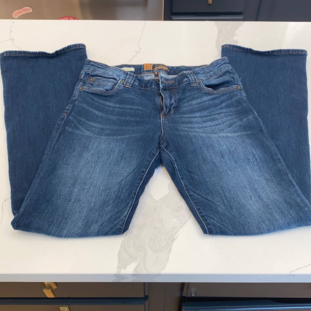 Dark washed KUT jeans size 8